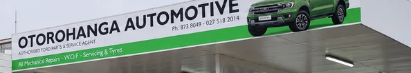 Otorohanga Automotive signage
