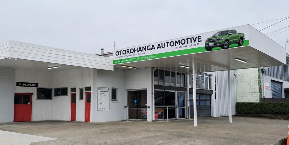 Otorohanga Automotive workshop and forecourt